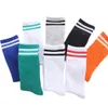 Мужские длинные носки нового дизайна, модные разноцветные, мужские и женские спортивные носки, повседневный высококачественный хлопок, воздухопроницаемость, баскетбол, футбол, классические полоски, ww7