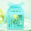 Presentförpackning 50100 st Brud Groom Candy Boxes Wedding Party Chocolate Small Box Marribileal Anniversary Decor Engagement Present Wrap Wholesale 231204