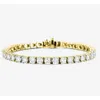 Ожерелье из белого золота 18 карат с бриллиантом, кубинские ювелирные изделия, теннисное ожерелье с натуральными и лабораторными бриллиантами, подвеска на заказ
