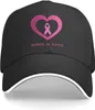 Casquettes de baseball Hope Love Sensibilisation au cancer du sein Casquette de baseball Hommes Femmes Réglable Plaine Papa Chapeaux Profil Bas Solide Casquette Noir 231204