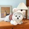 Abbigliamento per cani Abbigliamento invernale per cani da compagnia Invia cappello Cani Cappotti Giacca Stampa più Velluto caldo per cani di taglia piccola e media Abbigliamento in cotone Chihuahua Perro 231205