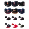 Snapbacks 2023 takılmış şapka tasarımcı boyutları şapka tüm takım logosu uni gorras kemikleri ayarlanabilir baskball pamuk kapakları açık spor nakış dhjca