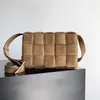 Créateur de mode Jodie Sac fourre-tout en cuir véritable marron petits sacs à bandoulière miroir qualité luxe femmes sac à main bandoulière 2023 fête d'hiver sac à main de mariage avec boîte