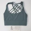 Lu Align Lu Woman Fitness Tank Top Cross Back Running Yoga Bra Girlsex