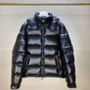 Designer doudoune pour hommes manteaux d'hiver veste rembourrée et épaissie veste coupe-vent classique France marque fermeture éclair à capuche matière chaude grande taille S-4XL