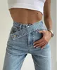 Straight Denim Pants Women High Waist Jeans Loose for Women Wide Leg Trousers Baggy Blue Jeans