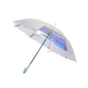 ファッションレーザーアイリス透明MSアポロ防水UVスーパーサイズ新鮮なハンドル傘雨201112233V
