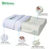 Poduszka 55x35cm tajska czystość naturalnego lateksowego naprawa szyi ochrona Pillowpillowcase Spine Health Ortopeda Ortopeda 231205