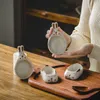 Plat à tremper en céramique lapin mignon, restaurant créatif, support de baguettes ménagères, hôtel chez l'habitant, plat à sauce soja japonais