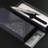 Fountain Pens Majohn A1 AK1 Press fountain pen with Fish scale pattern EF 0.4MM Nib Metal writing ink pens school office supplies gifts pens 231204