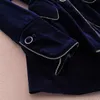Dwupiętrowy temperament spodni Slim Fit Fashion Hase Velvet Set High End Mały garnitur TREND TREND 2023 GREADNY PŁATNOŚĆ 231204