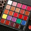 Lippenpotloden 25 kleuren lippenstiftpalet Waterdicht Langdurig Pigment Zwart Paars Naakt Make-up Professionele cosmetische hulpmiddelen 231205