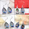 Dangle & Chandelier 6 Pairs Luckyshine Superb Drop Shiny Rainbow Mystic Topaz Gems 925 Sterling Sier Plated Earrings Russia Canada Jew Dhaef