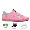 La meilleure qualité Golden Goode Sneakers Chaussures de créateur Mode Femme Hommes DO vieux cuir en daim sale Rose Noir Gris Blanc Bleu Glitter Plateforme Baskets Baskets