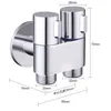 Angle s 3way G12 Mini Sink Multifunction Faucet Brass OneInTwoOut Washing Machine Toilet Silver Bidet Sprayer 231205