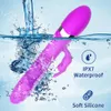 Massaggiatore giocattolo del sesso Vibratore di spinta Punto G Clitoride Ricaricabile Realistico Dildo in silicone Giocattoli rosa per donne