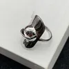 Designer Celins ring Nya triomfer som öppnar 925 Sterling Silver Ring Band 1.1 med original modekvinna Jewelry Christmas Gift