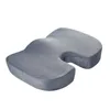 Kudde/dekorativt kuddkontor Coccyx Ortopedisk stol Massage Pad Memory Foam Seat Cushion For Home 231204