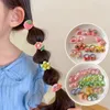 Hair Accessories 10pcs/set Small Band For Baby Cute Cartoon Animal Elastic Rope Toddler Girl Lovely Kids Headwear