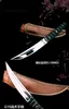 Utsökt kniv självförsvar utomhus överlevnad Kniv skarp hög hårdhetsfält överlevnad taktik bär rak knivblad