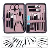 Kit per nail art Set di clipper Heallily per manicure Kit per pedicure con taglierina in acciaio inossidabile Unghie Unghie dei piedi Strumenti per rifinire