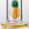 Partihandel ananas bongs vattenpipa n hål percolator glas bong duschhuvud perc dab olje riggar vattenrör med skålen wp2196 ll