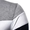 Polos masculinos de manga comprida polo camisa impressa leão três cores bloco tops camisa de golfe masculina casual lapela top roupas masculinas 231205