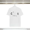 T-shirt de marque pour hommes et femmes, avec lettres imprimées, en pur coton, col rond, manches courtes, vêtements respirants, haut multi-styles, S-3XL