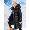 Down Coat DIMUSI Inverno Crianças Casacos Acolchoados Menina Mid-Long Grosso Quente Jaqueta Com Capuz Moda Crianças Térmica Down Coats Roupas 16Y Q231205