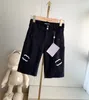 Dames luxe designer shorts Jeans Jean bloem Denim korte broek Slim Dames Denim straat Hiphop