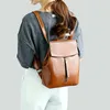 Abendtaschen Echtes Leder Rucksack Umhängetasche Für Frauen Rucksack Schulbuch Echtes Rindsleder Weibliche Schlinge Messenger Cross Body