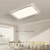 Tavan Işıkları 30W 2 Suç Beyaz Krom Lamba Oturma Odası Yatak Odası Demir Modern Led Işık