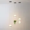 Lámparas colgantes Estilo Ins simple Luces de restaurante Nórdico Creativo Tienda de té Ventana Personalidad Dormitorio Accesorios de noche