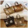 lady canvas tote large handbags designer totes women shop cross body purse miui Fashion suede brown beach Tote