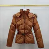 Pufferjas dames glanzende purffer jassen parka's zwarte jassen met capuchon kwaliteit casual doudoune homme veren uitloper dubbele rits gewatteerde jas dons Aziatische maat