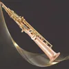 Instrument BB Fosforbrons Soprano Saxofon Staka saxofonbörjare Spela Sax