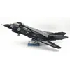 Diecast Model 1375PCS Technical F 117A Nighthawk Attack Aircraft Building Blocks Military Stealth Fighter Bricks Toy
