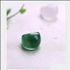 Pierścienie zespołowe Chalcedony Natural Jade Ring 284d Drop Reliody Biżuter