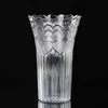 European large transparent creative imitation glass plastic vase rich bamboo water planter anti-fall crystal ornaments flower302E