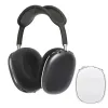 Para airpods max diadema accesorios para auriculares funda protectora impermeable de silicona sólida transparente funda para auriculares Maxs