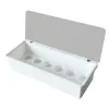 Storage Bottles Egg Holder With Lid Fresh Box For Refrigerator Cabinet Fridge