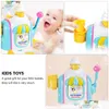 Bath Toys Ice Cream Bubble Hine Blower Toy Kids Car Babies Child Plaything Maker Girls 230923 Drop Delivery Baby Maternity Shower DHKX7