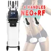 EMS NEO Sculpt Muscle Stimulator electromagnetic shaping Emslim HI-EMT with RF Muscle Trainer slimming machine 2 / 4 handles for arms and thigh fat burning equipment