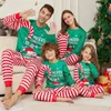 Trajes a juego de la familia Pijamas de Navidad Adulto Niño Bebé Año Papá Noel Imprimir Navidad Ropa de dormir Pijamas Mameluco Perro Paño 231204