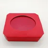 Nya modemärken Red Color Armband Rings Necklace Box Package Set Original Handbag and Vele Bag Jewelry Present Box314o