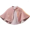 Craquins d'automne d'automne pour femmes épaissis de broderie chaude de la broderie chaude de châle rose thermique R2616