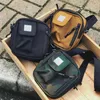 Pakiet klatki piersiowej unisex fanny pakiet mody torby talii mężczyźni płótno hip-hopowe torba na pasek mężczyzn Mężczyzn Messenger Bags