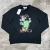 Casablanca-s 24SS Designer Sweatshirts Cotton Sweater New CASABLANCA Hoodies cactus et organge Embroidered printed Sportshirt for man and women Fashion Tops