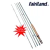 Fairiland Fly Fishing Rod 9FT 2 7M 4 Section with extra top end tip section Fishing pole 3 4# Fly Fishing Carbon Rod Saltwater Fre2453