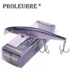 10 pcsProleurre 1 pièces Minnow leurre Laser dur appât artificiel 3d yeux 11 cm 14g pêche Wobblers plongée 0 2 m-1 m manivelle ménés C19293p